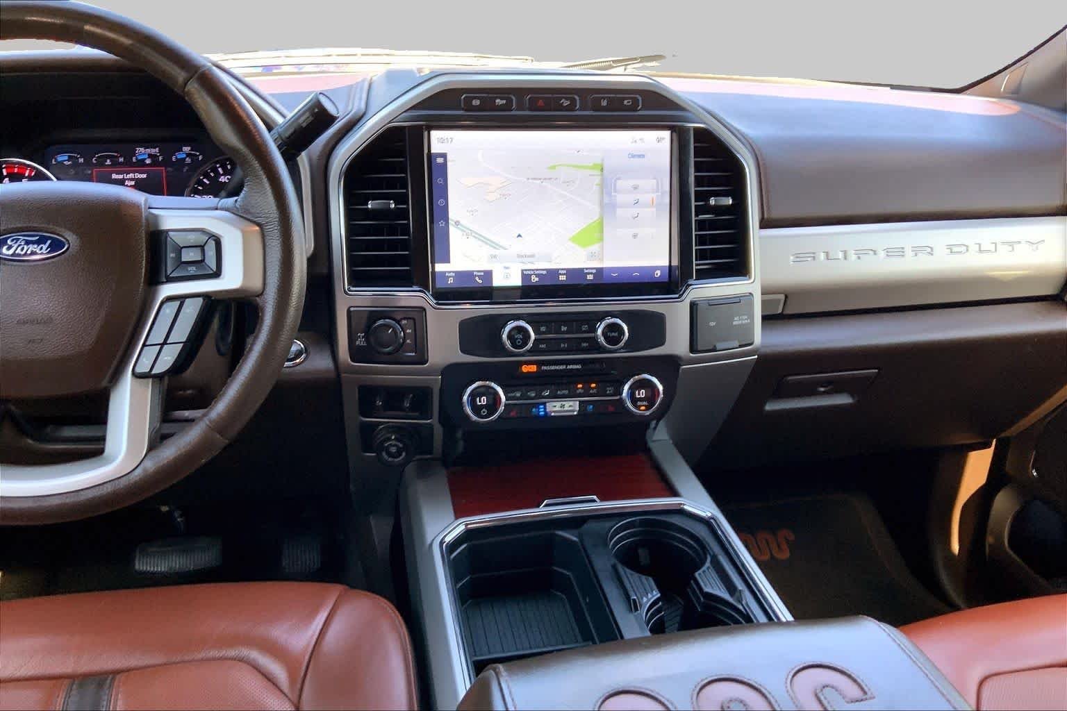Used 2022 Agate Black/Stone Gray Ford King Ranch image 7