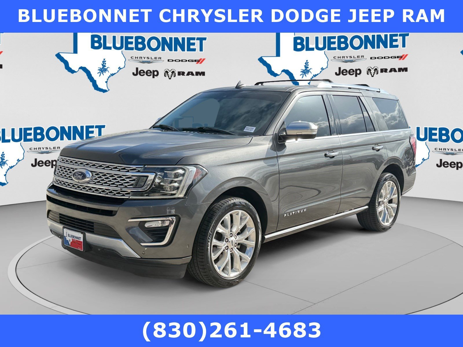 Used 2019 Magnetic Ford Platinum image 1