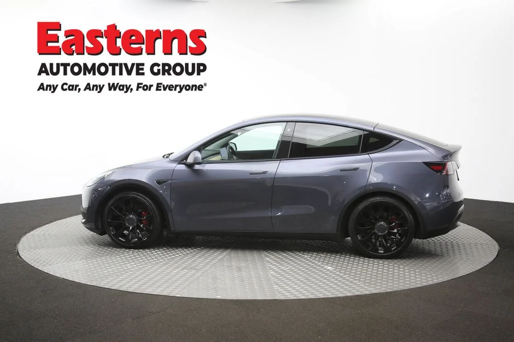 Used 2022 Gray Tesla Performance image 57