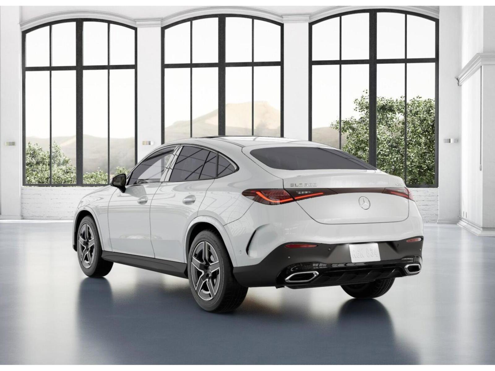 New 2026 MANUFAKTUR Moonlight White Metallic Mercedes-Benz GLC 300 4MATIC® Coupe image 28