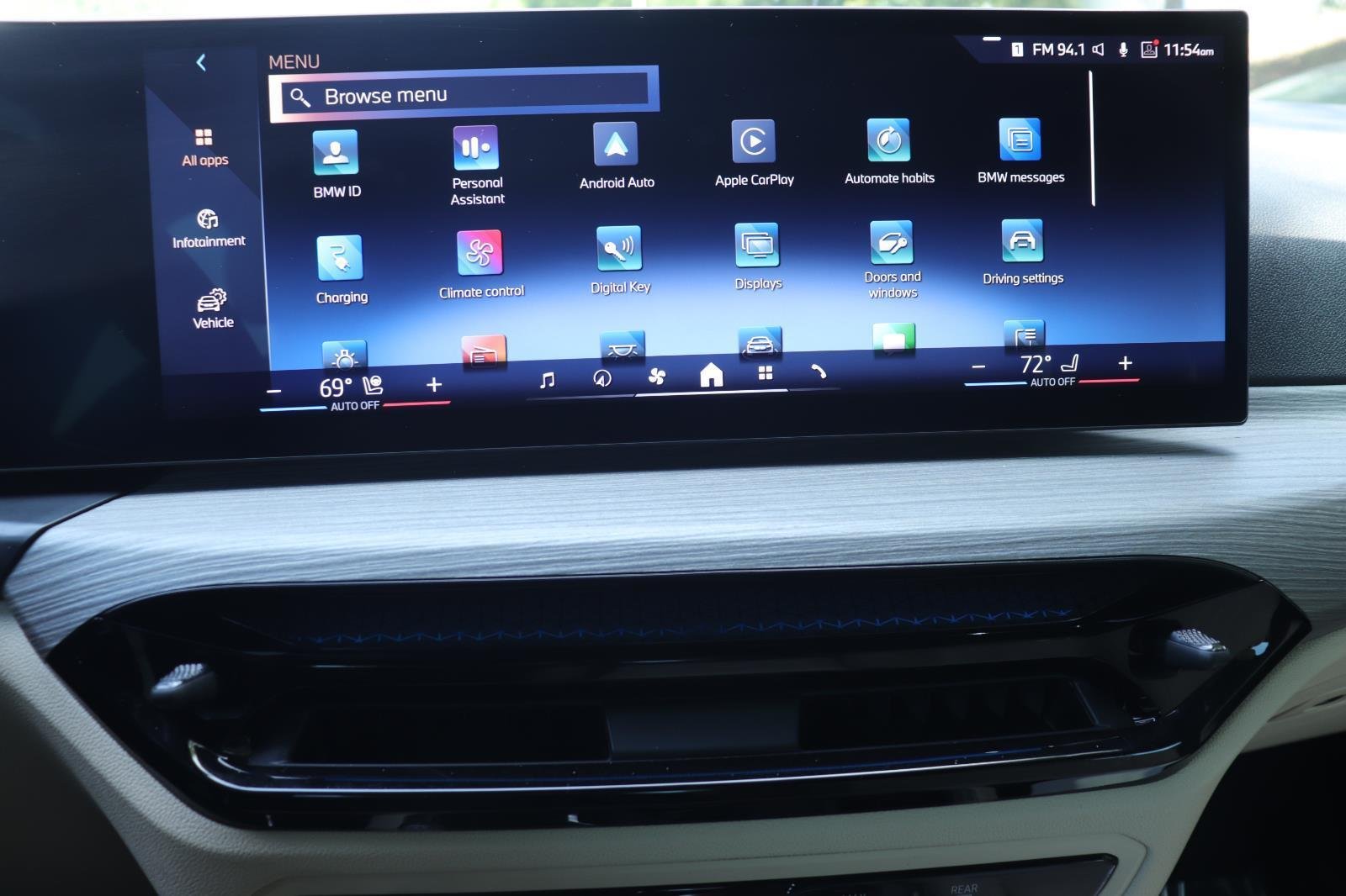 Used 2025 Black Sapphire Metallic BMW eDrive40 image 38