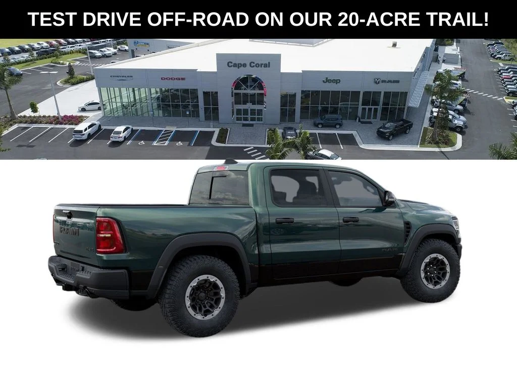 New 2026 Serrano-Green Metallic Exterior Paint RAM RHO image 4
