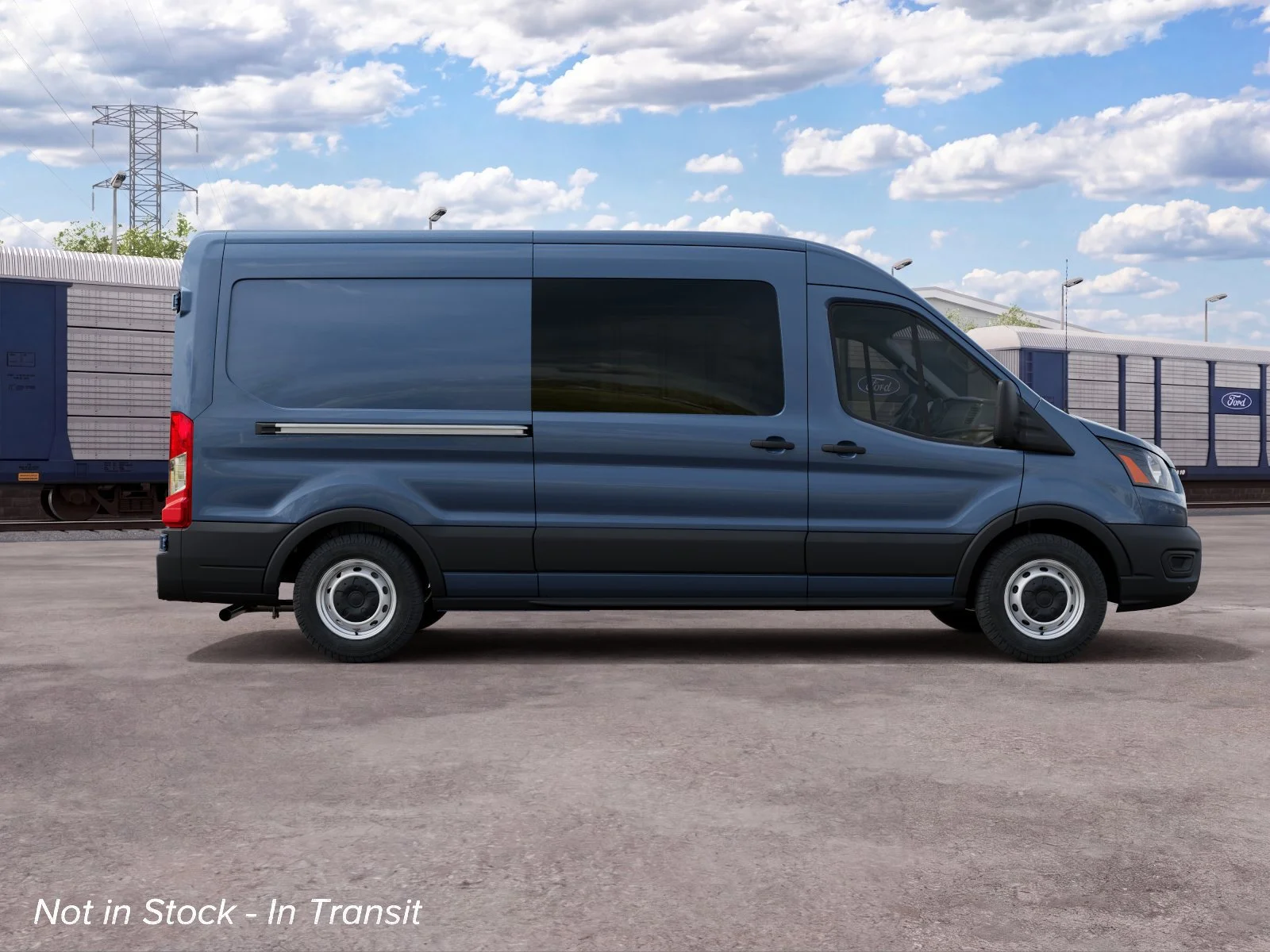 New 2027 Blue Metallic Ford BASE image 5