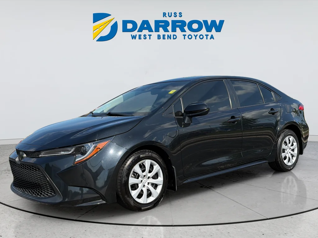 Used 2022 Black Toyota LE image 1