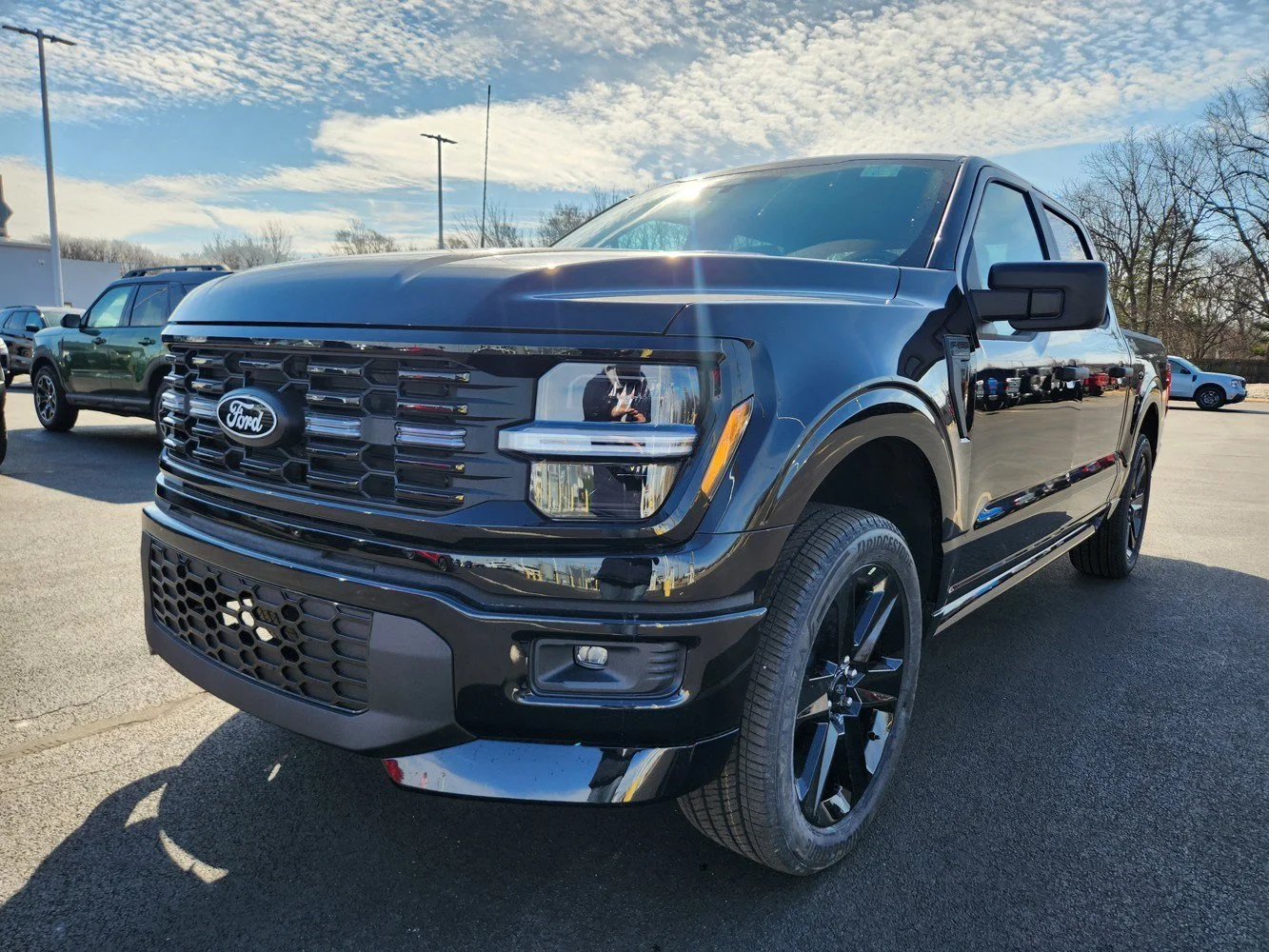 New 2026 Agate Black Metallic Ford STX image 3