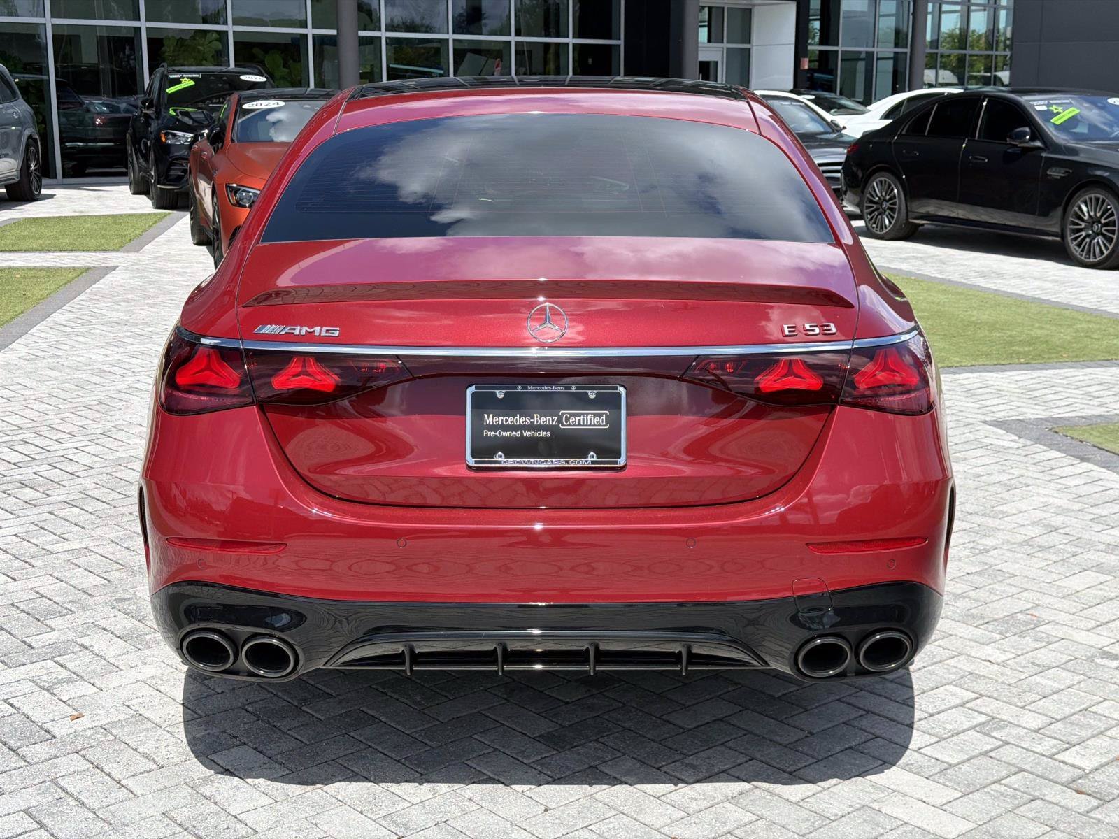 Certified Used 2026 Red Metallic Mercedes-Benz E 53 AMG® image 6