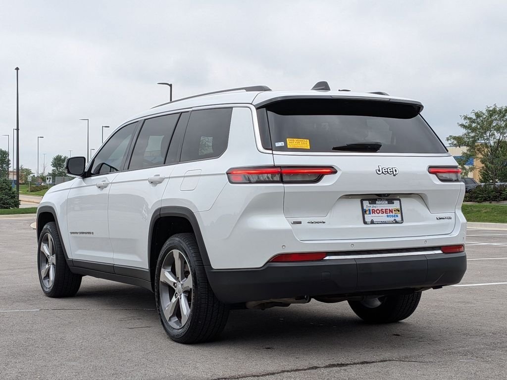 Used 2021 White Jeep Limited image 5
