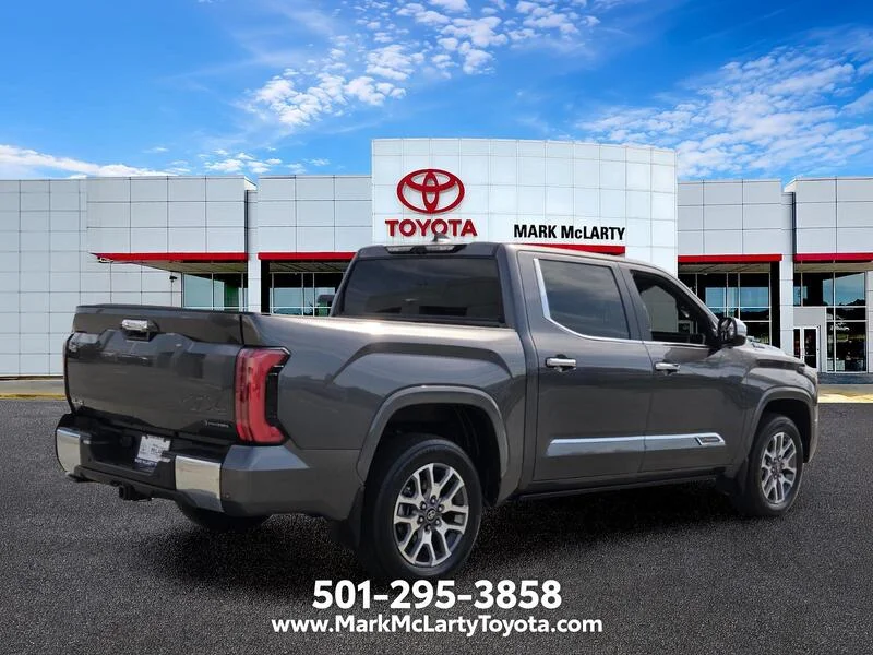 Used 2025 Magnetic Gray Metallic TOYOTA 1794 EDITION HYBRID CREWMAX 5.5