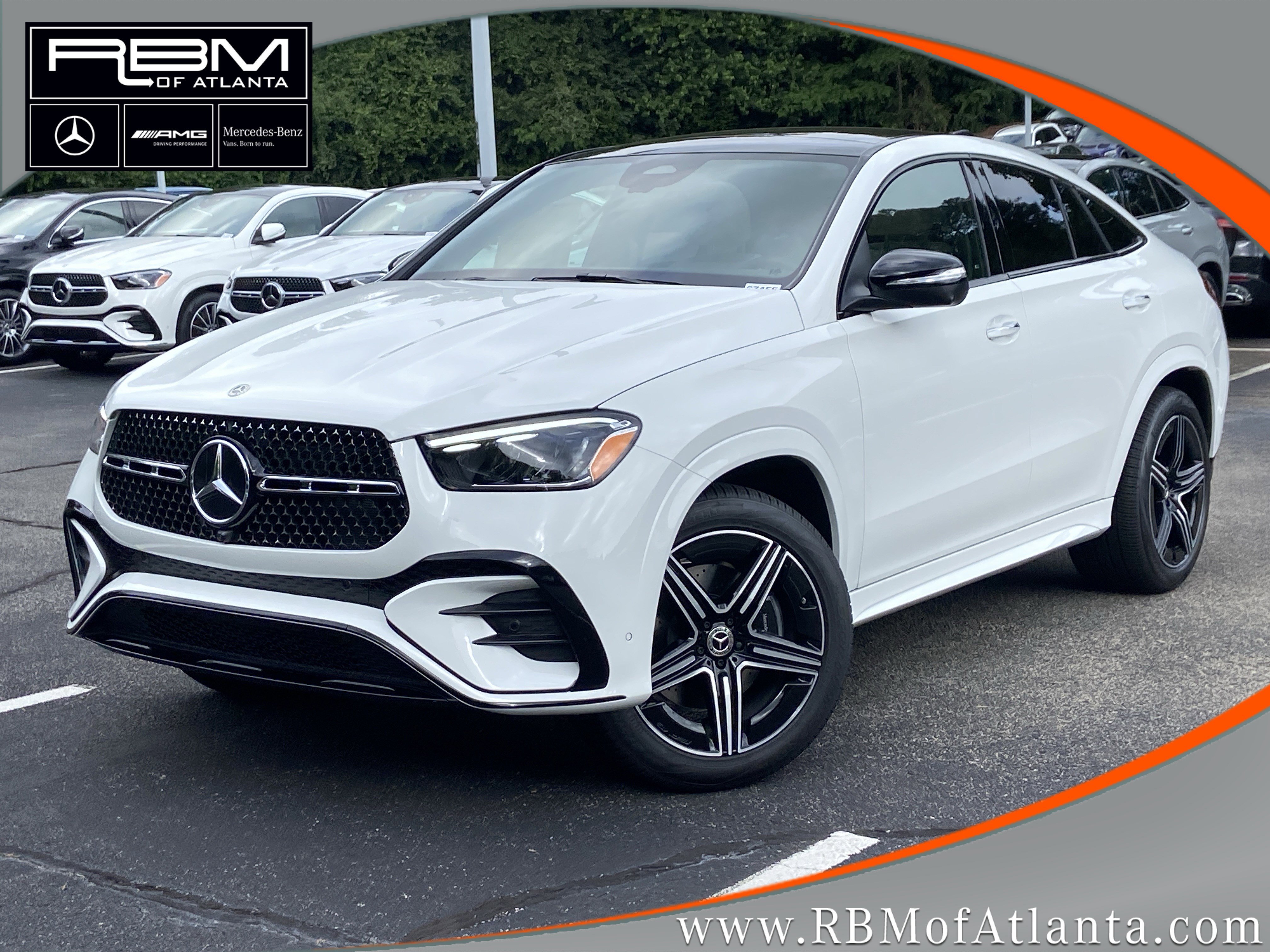 New 2026 Polar White Mercedes-Benz GLE 450 4MATIC® Coupe image 1