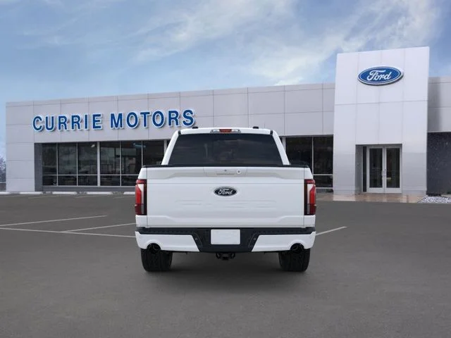 New 2026 Star White Metallic Tri-Coat Ford Lariat image 5