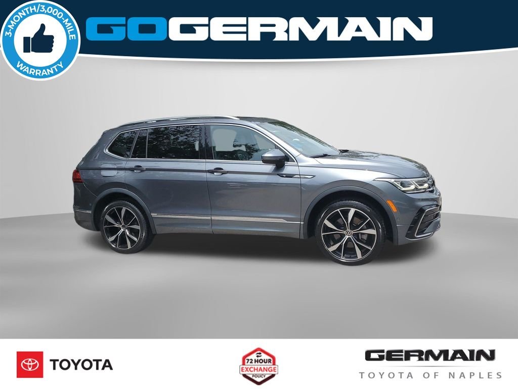 Used 2022 Blue Volkswagen 2.0T SEL R-Line image 6