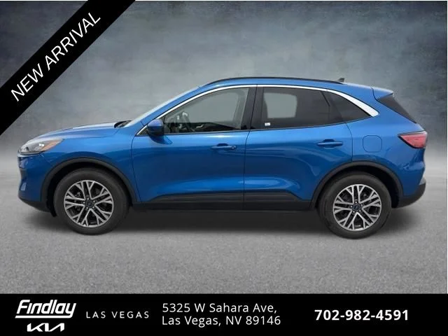 Used 2020 Blue Ford SEL image 7