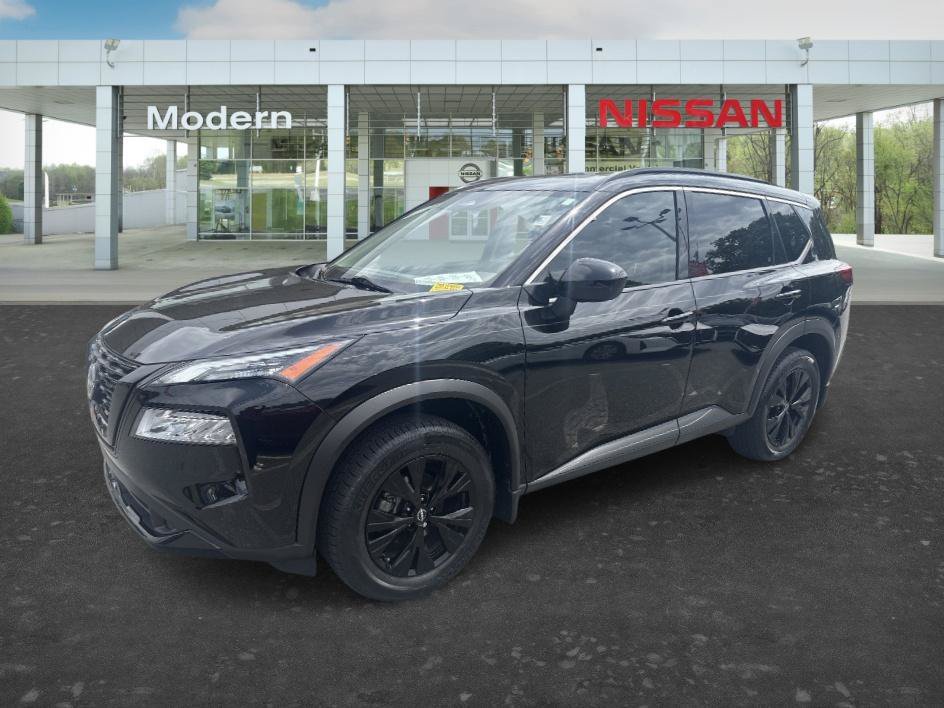 Used 2023 Super Black Nissan SV image 1