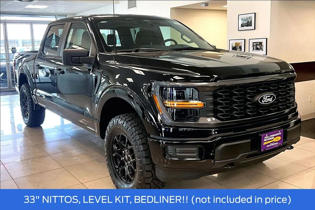 New 2026 Agate Black Metallic Ford STX® image 2
