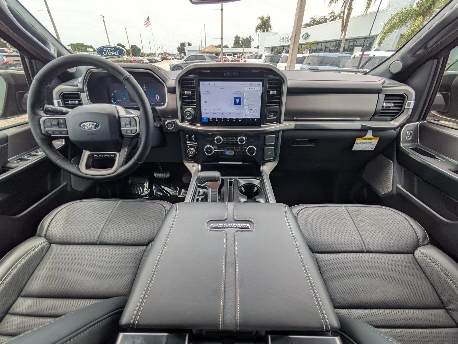 New 2026 Agate Black Metallic Ford Platinum® image 15