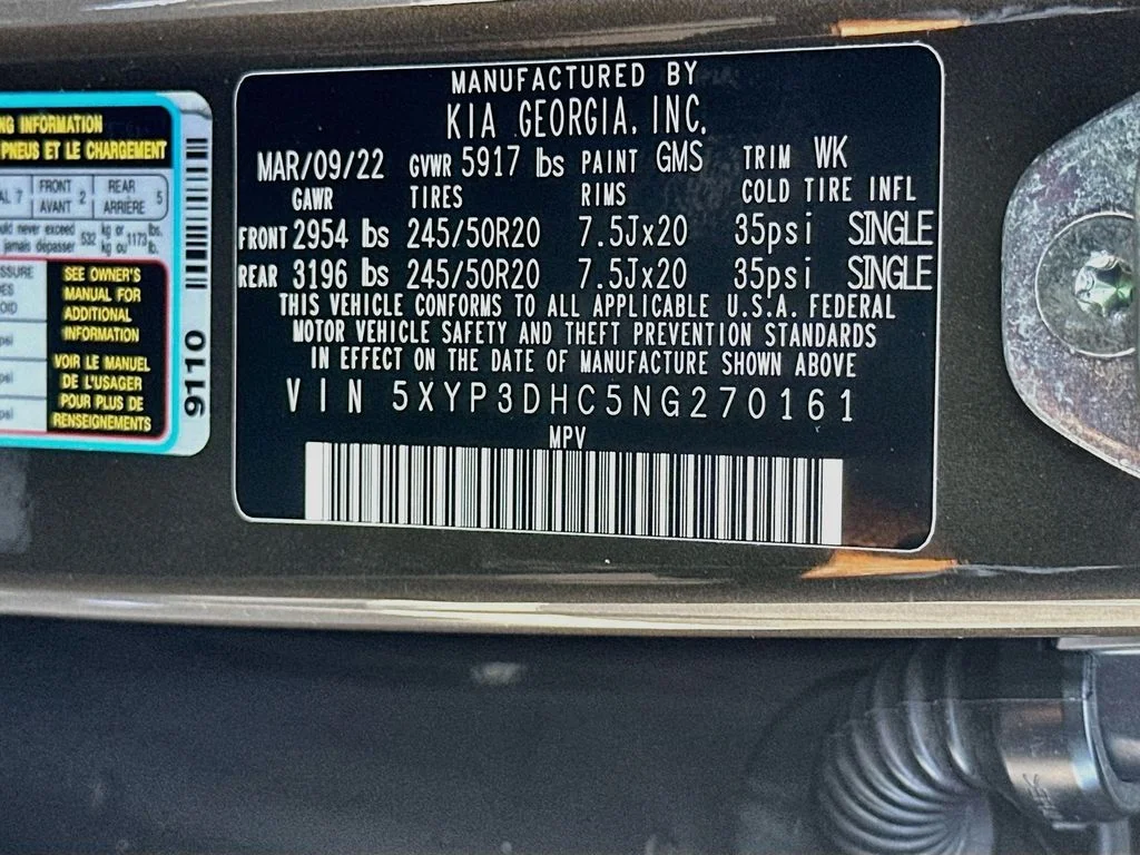 Certified Used 2022 Green Kia EX image 34