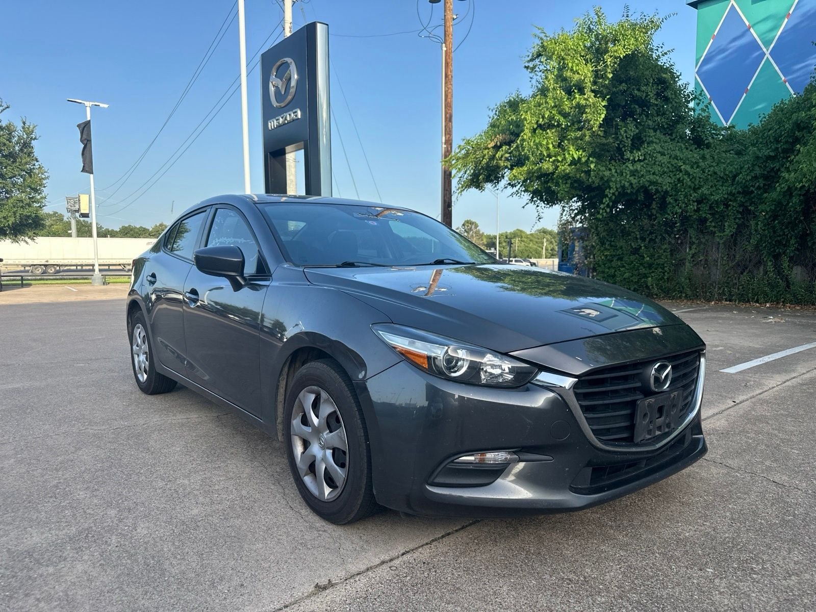Used 2018 Mazda Mazda3 Sport with VIN 3MZBN1U73JM244339 for sale in Hurst, TX