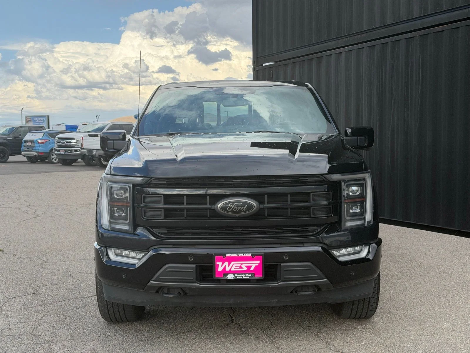 Used 2023 Black Ford Platinum image 2