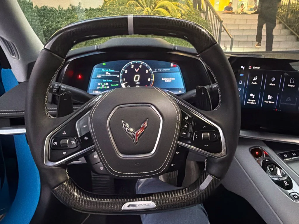 Used 2024 Rapid Blue Chevrolet E-Ray image 1