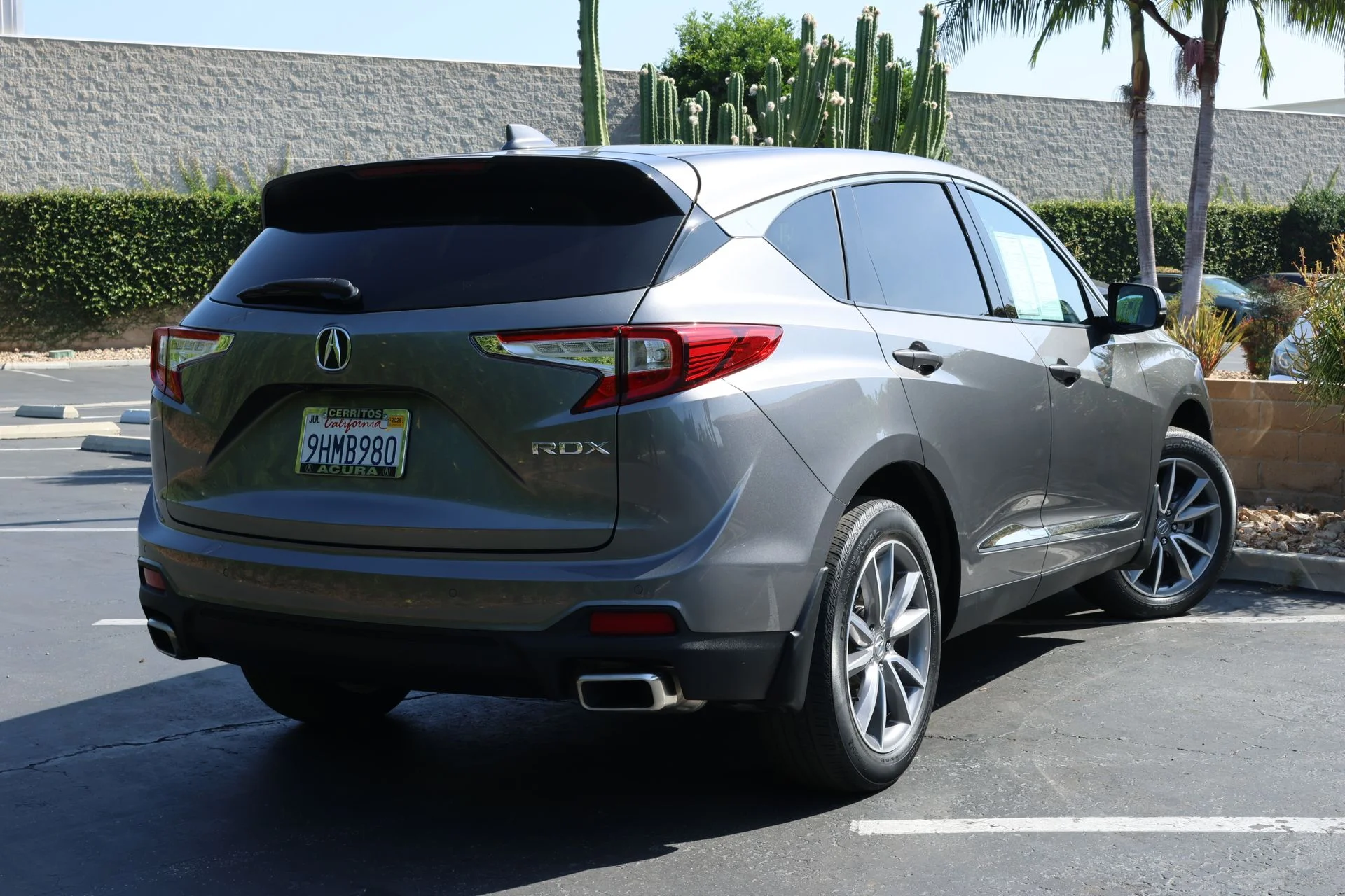 Certified Used 2023 Liquid Carbon Metallic Acura TECH image 2
