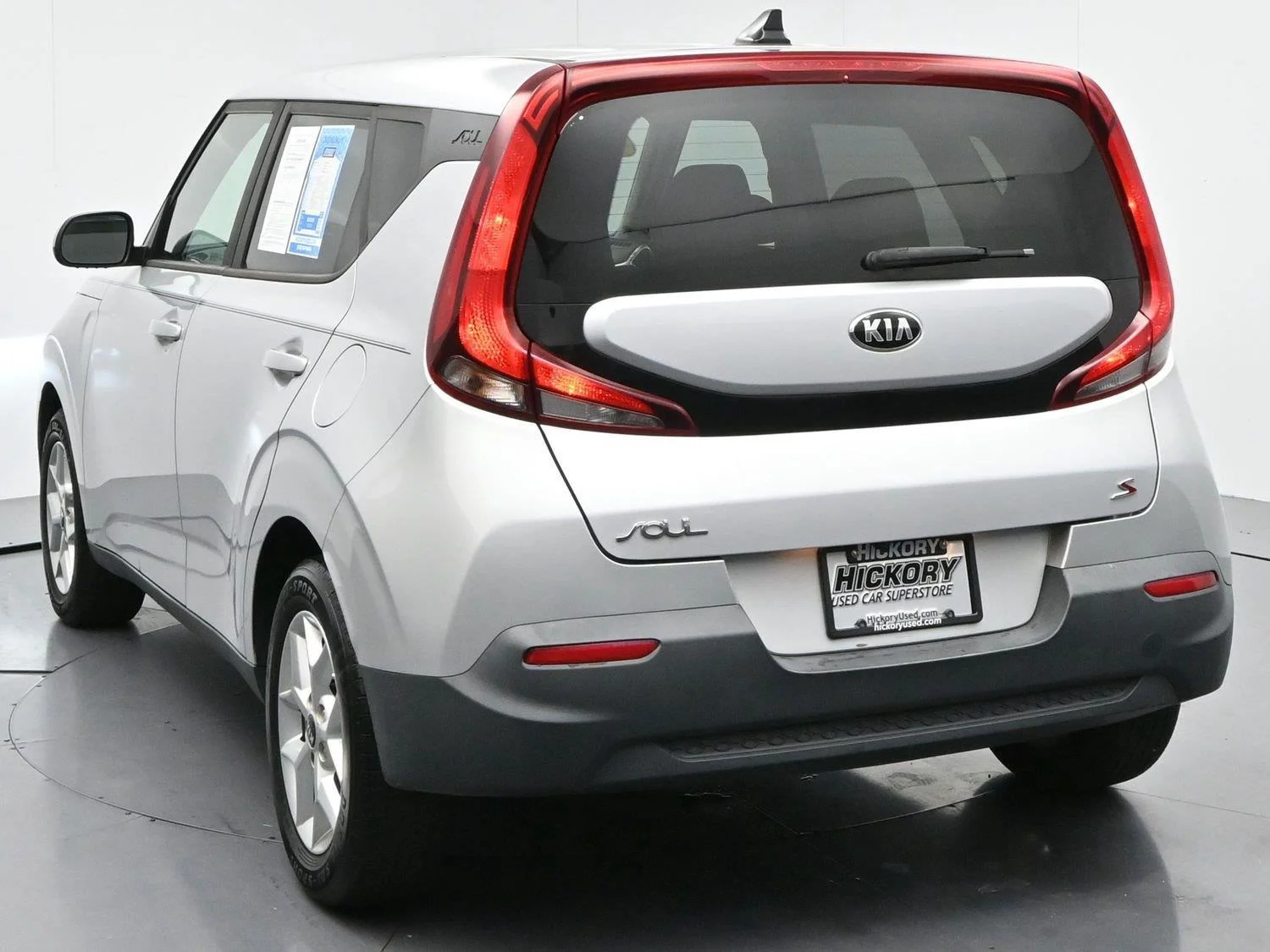 Used 2020 Sparkling Silver Kia S image 6