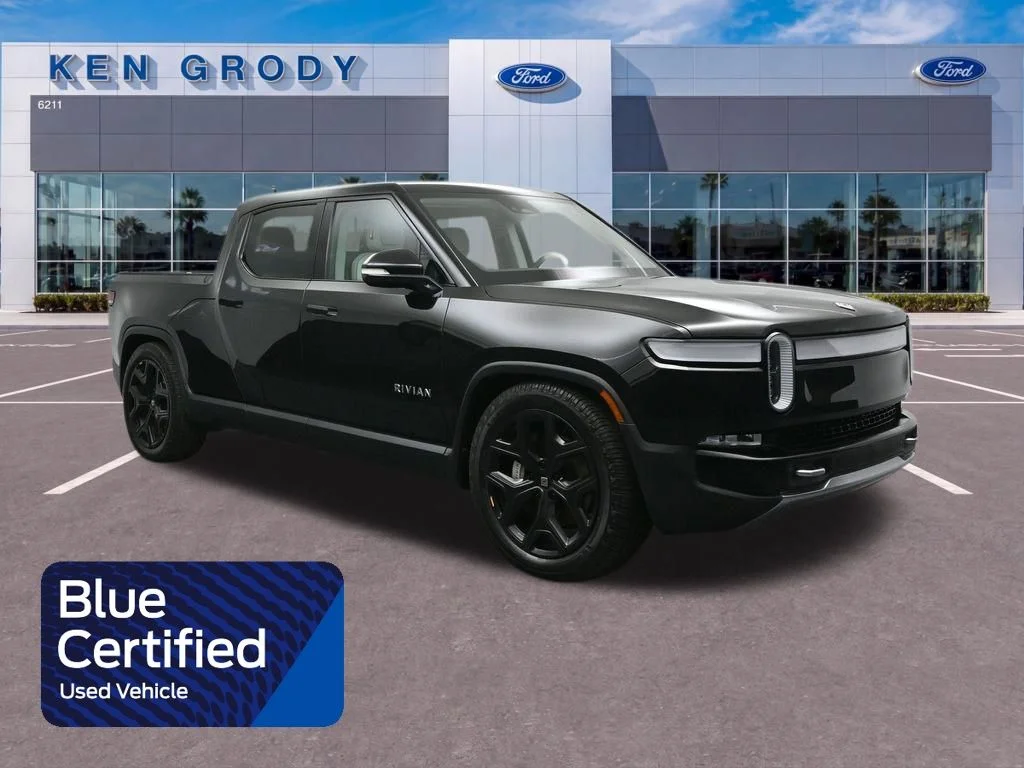 Certified Used 2023 Black Rivian Adventure image 1