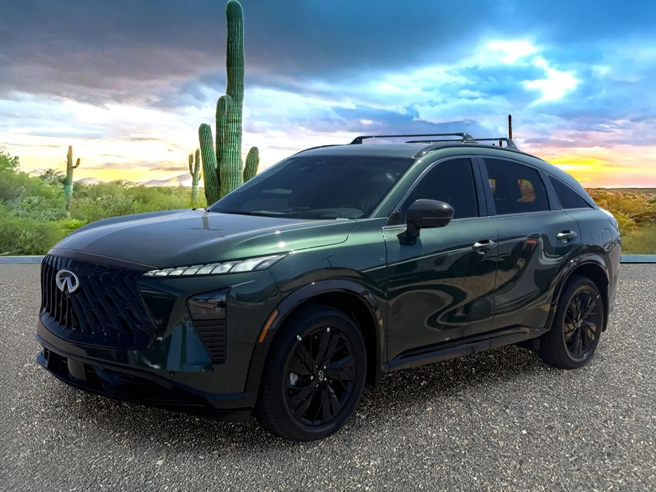 New 2027 DEEP EMERALD INFINITI Sport AWD image 8