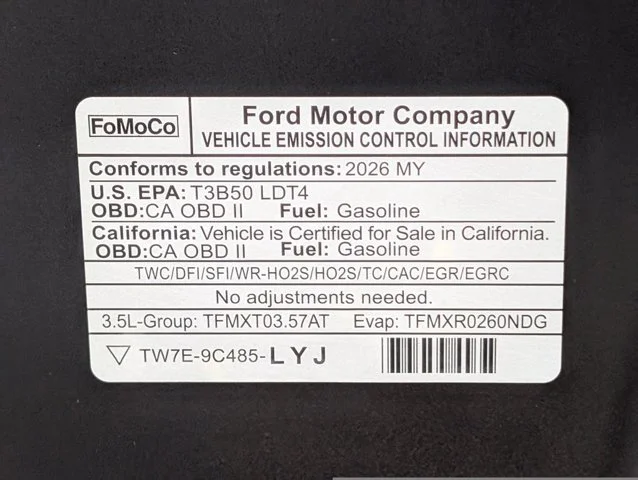 New 2026 Agate Black Metallic Ford XLT image 65