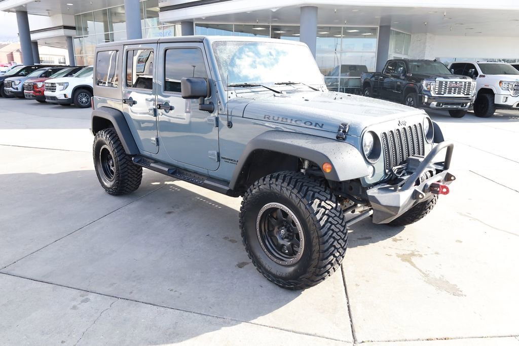 Used 2015 Anvil Clearcoat Jeep Rubicon image 8