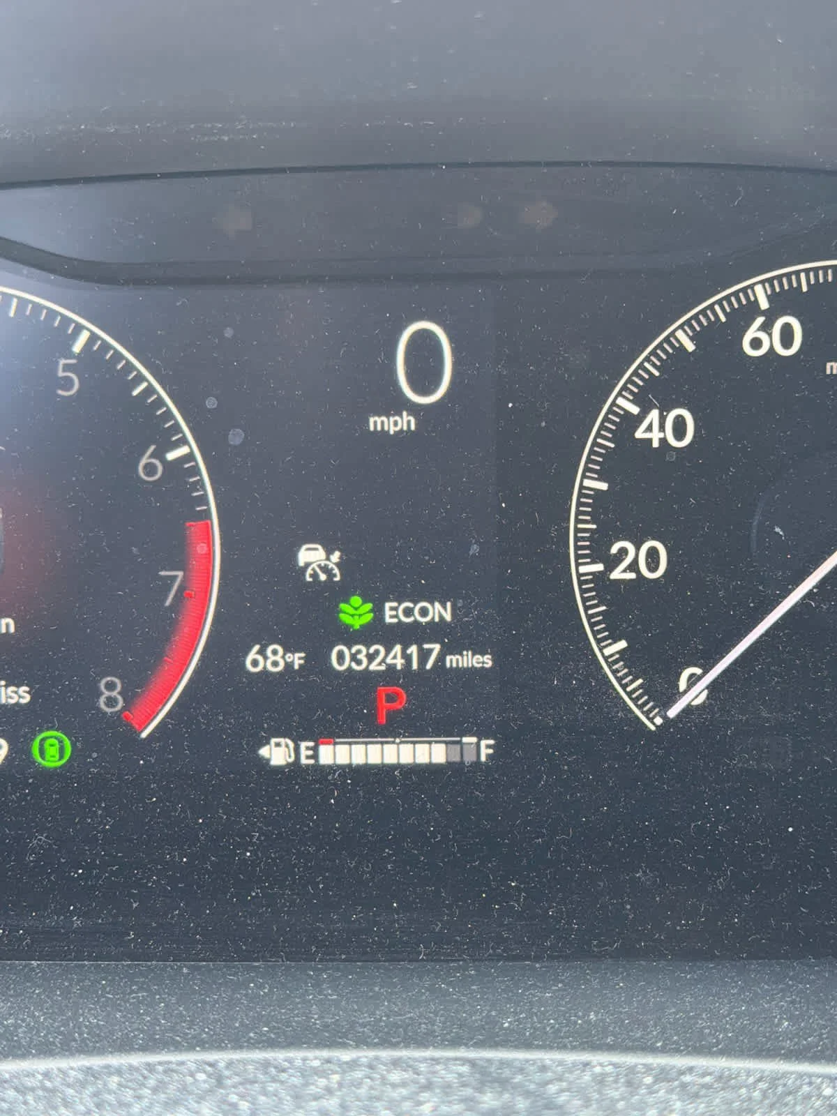 Used 2024 Canyon River Blue Metallic Honda EX image 8