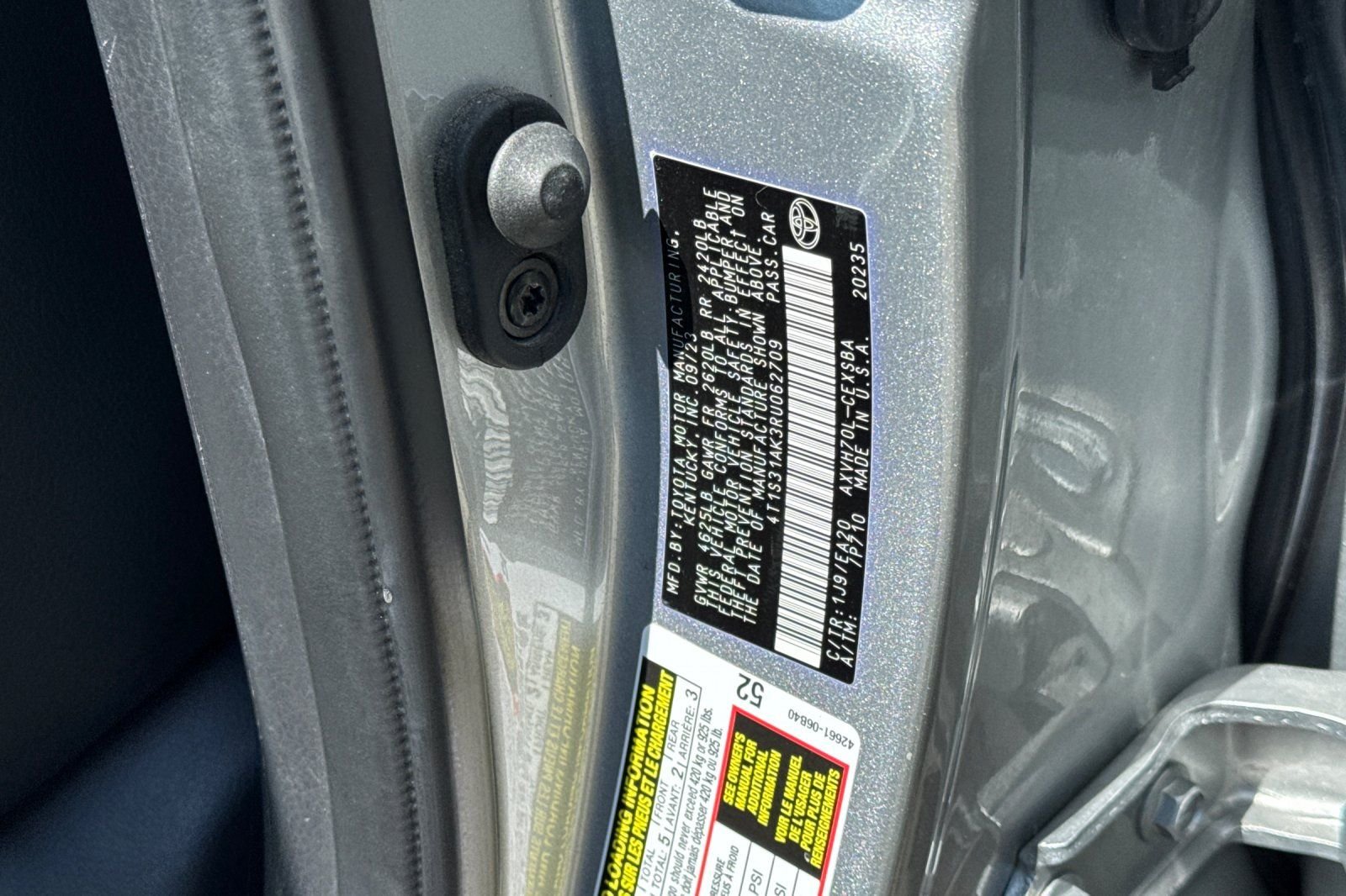 Used 2024 Silver Toyota SE image 35
