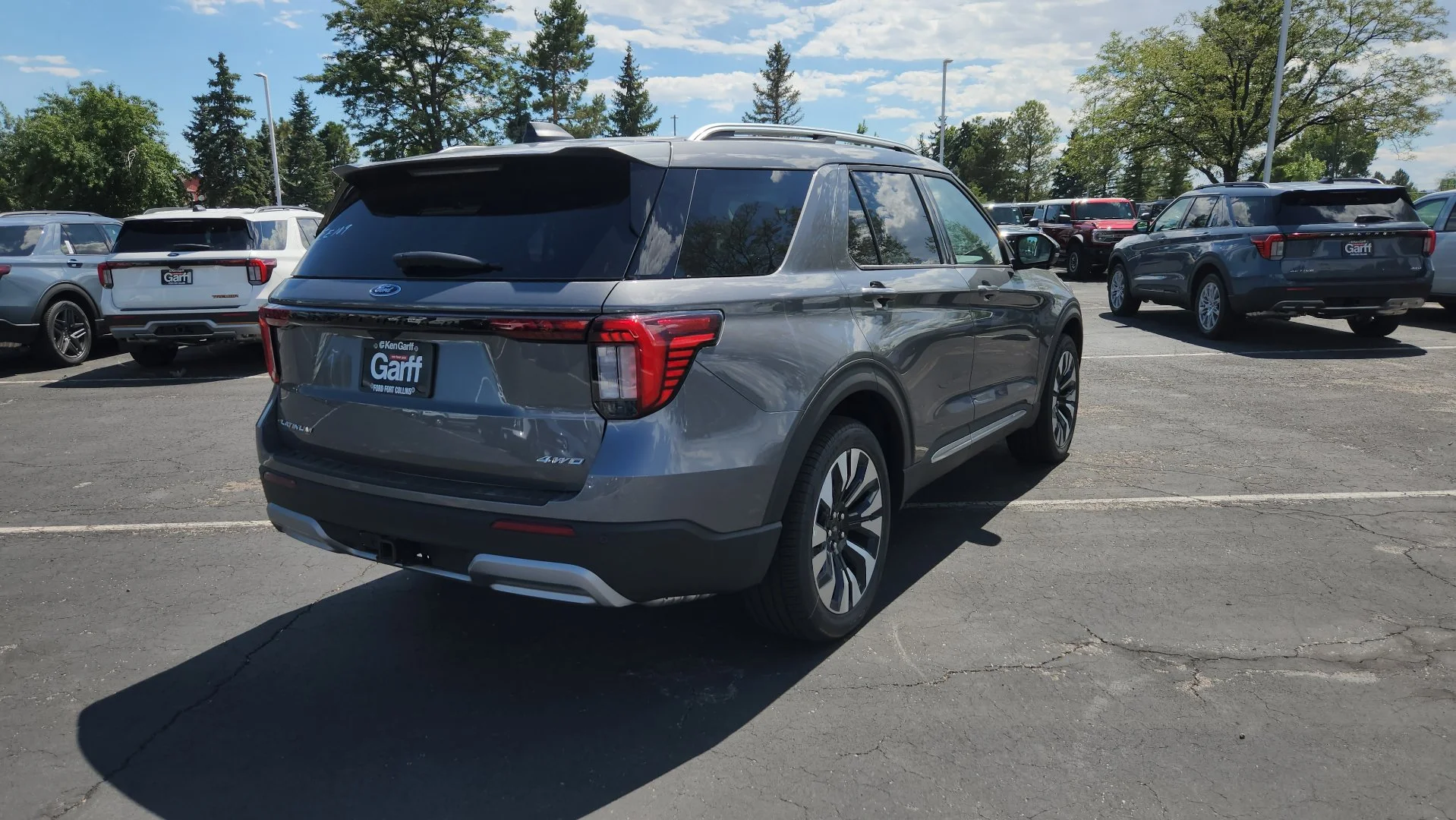 New 2026 Carbonized Gray Metallic Ford Platinum image 7