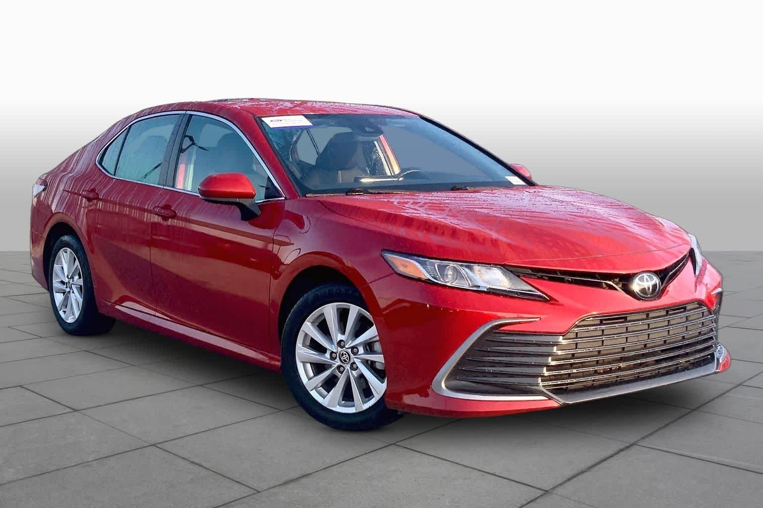 Used 2024 Supersonic Red Toyota LE image 3