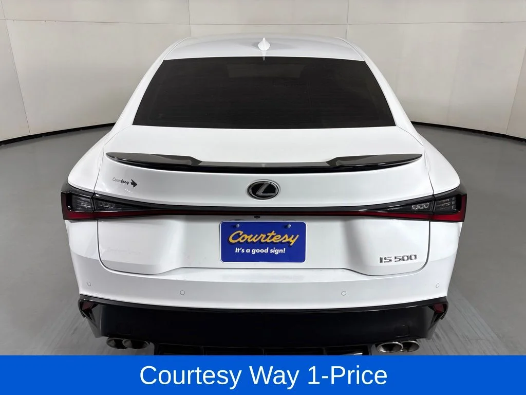 Used 2024 White Lexus 500 F SPORT Performance Premium image 9