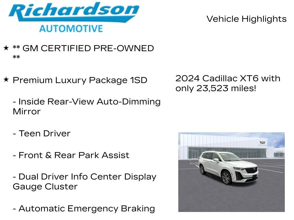 2024 Cadillac XT6 Premium Luxury - Photo 12