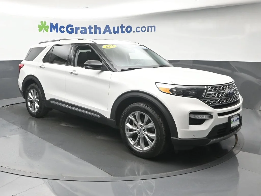 Certified Used 2021 White Ford Limited image 2