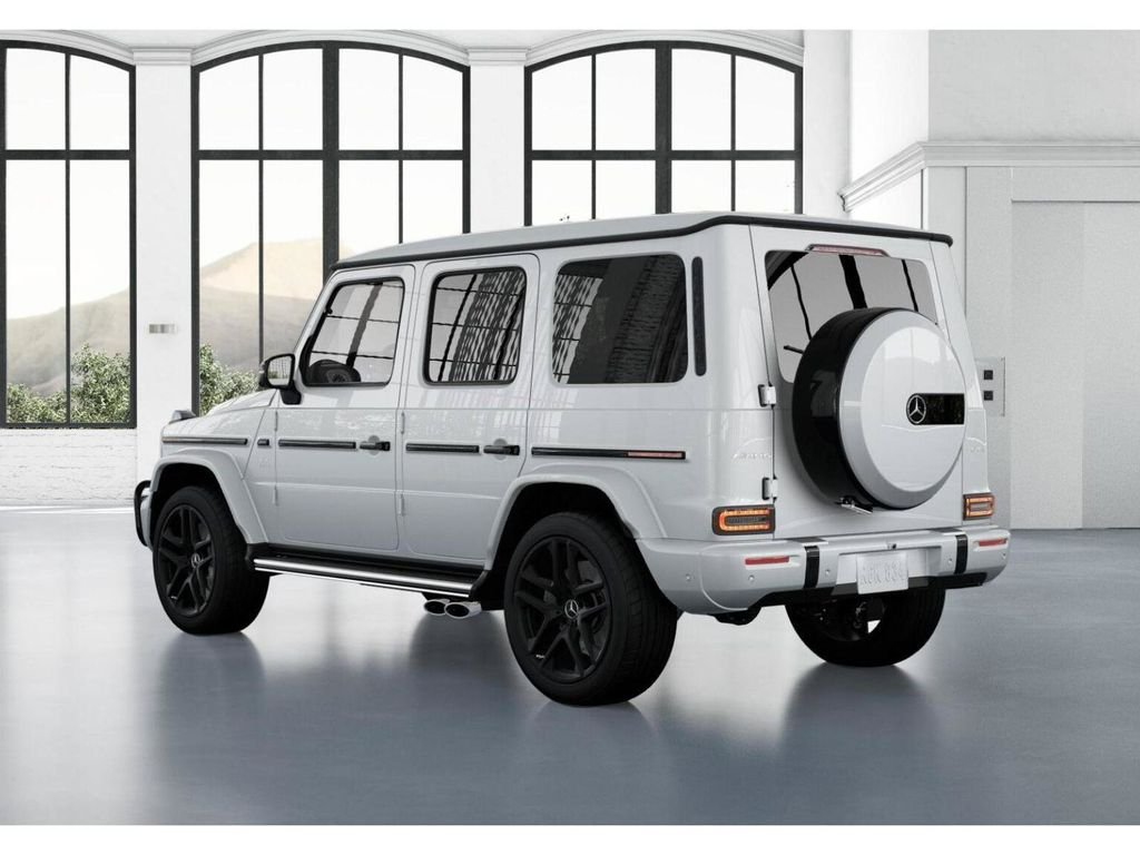New 2027 MANUFAKTUR Moonlight White Metallic Mercedes-Benz AMG® G 63 SUV image 29