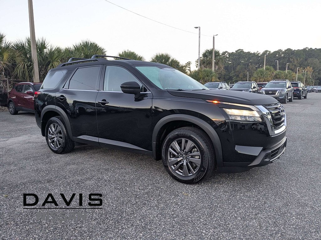 Certified Used 2025 Super Black Nissan SV image 2
