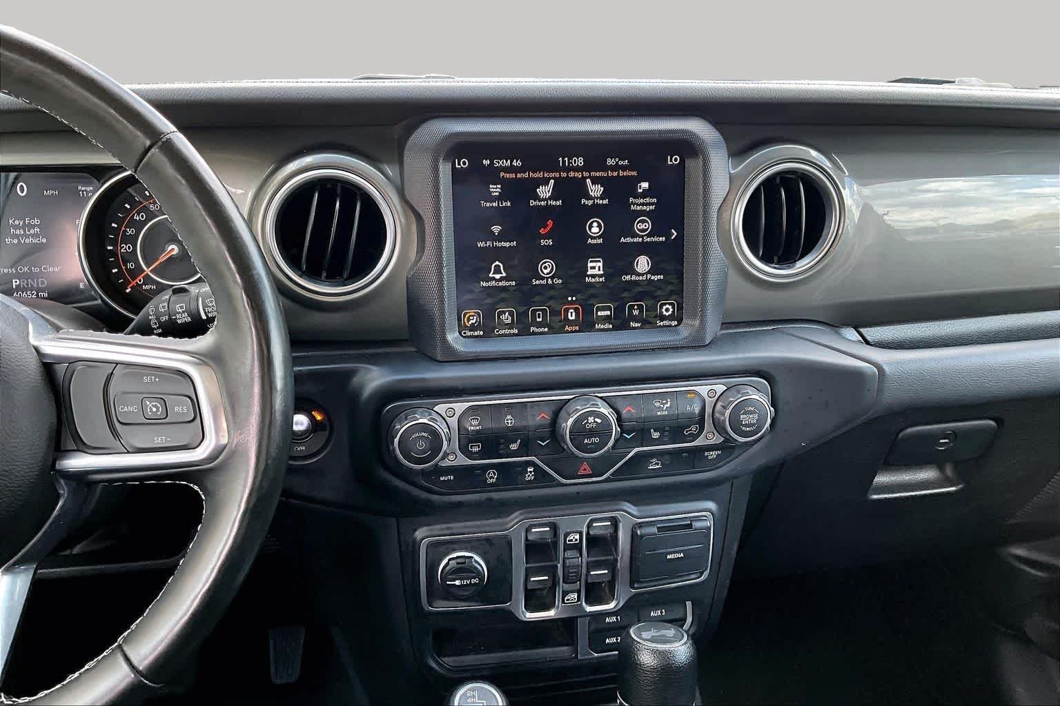 Used 2023 Bright White Clearcoat Jeep Sahara image 7