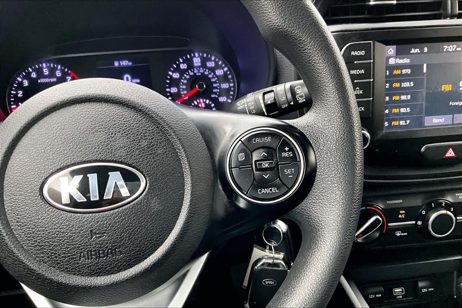 Used 2020 GREY Kia LX image 24