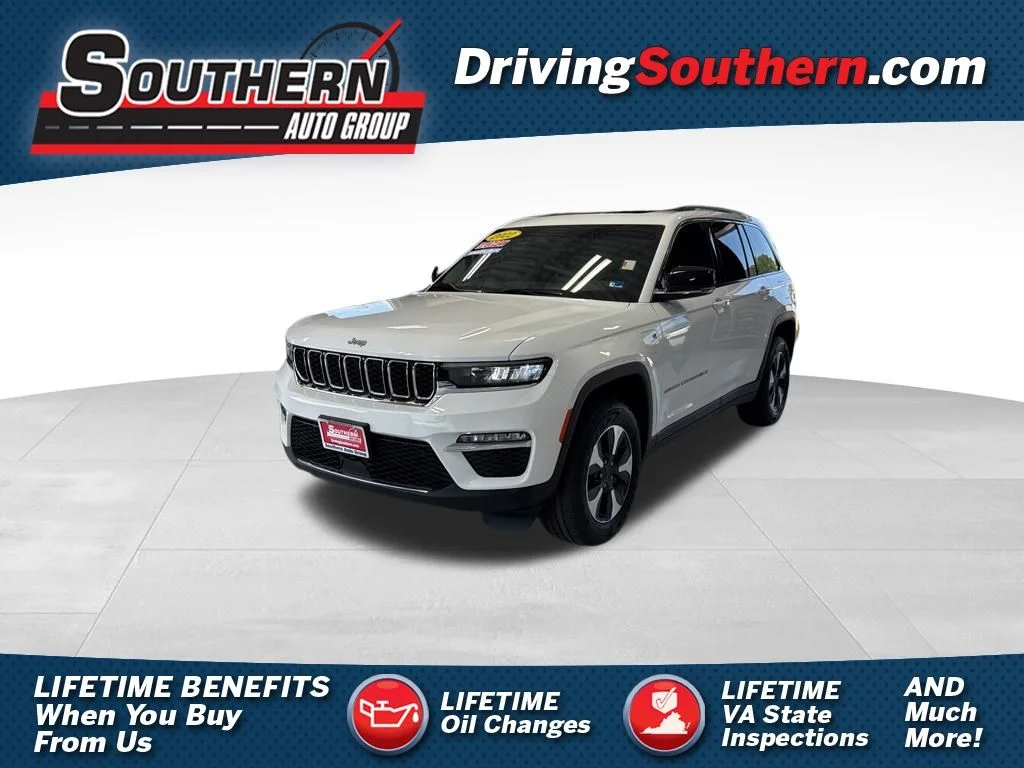 Used 2022 White Jeep 4xe image 1