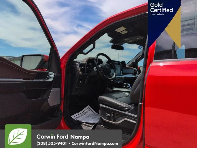 Certified Used 2021 Red Ford Lariat image 11