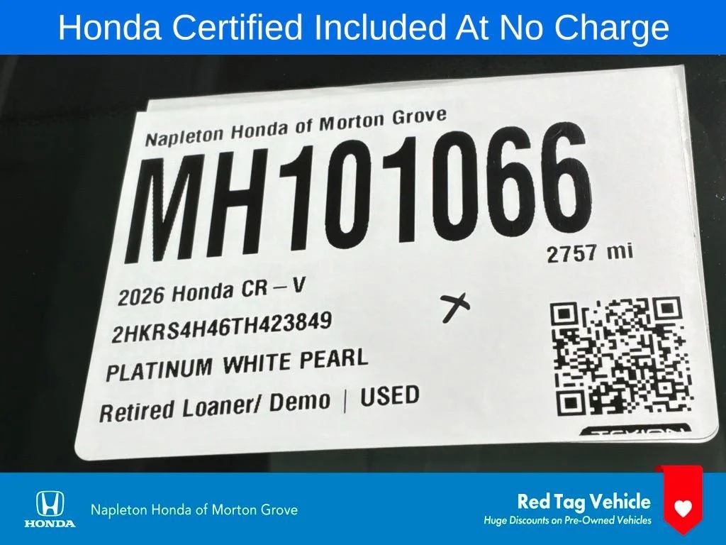 2026 Honda CR-V EX - Photo 72