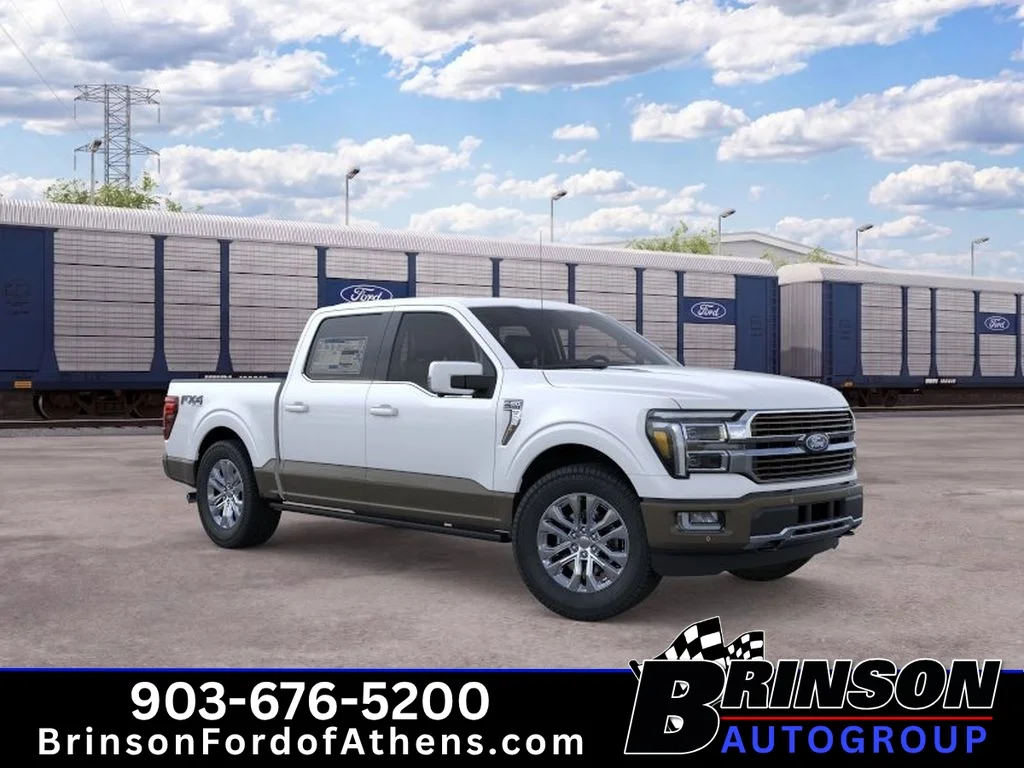 New 2026 Star White Metallic Tri-Coat Ford King Ranch image 7