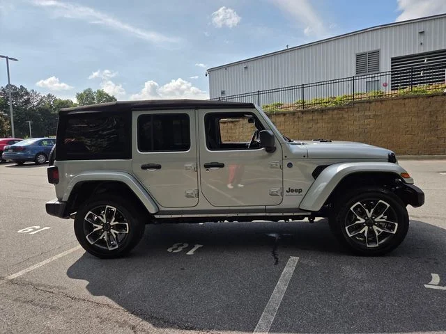 Used 2024 Silver Jeep Sport S 4xe image 10