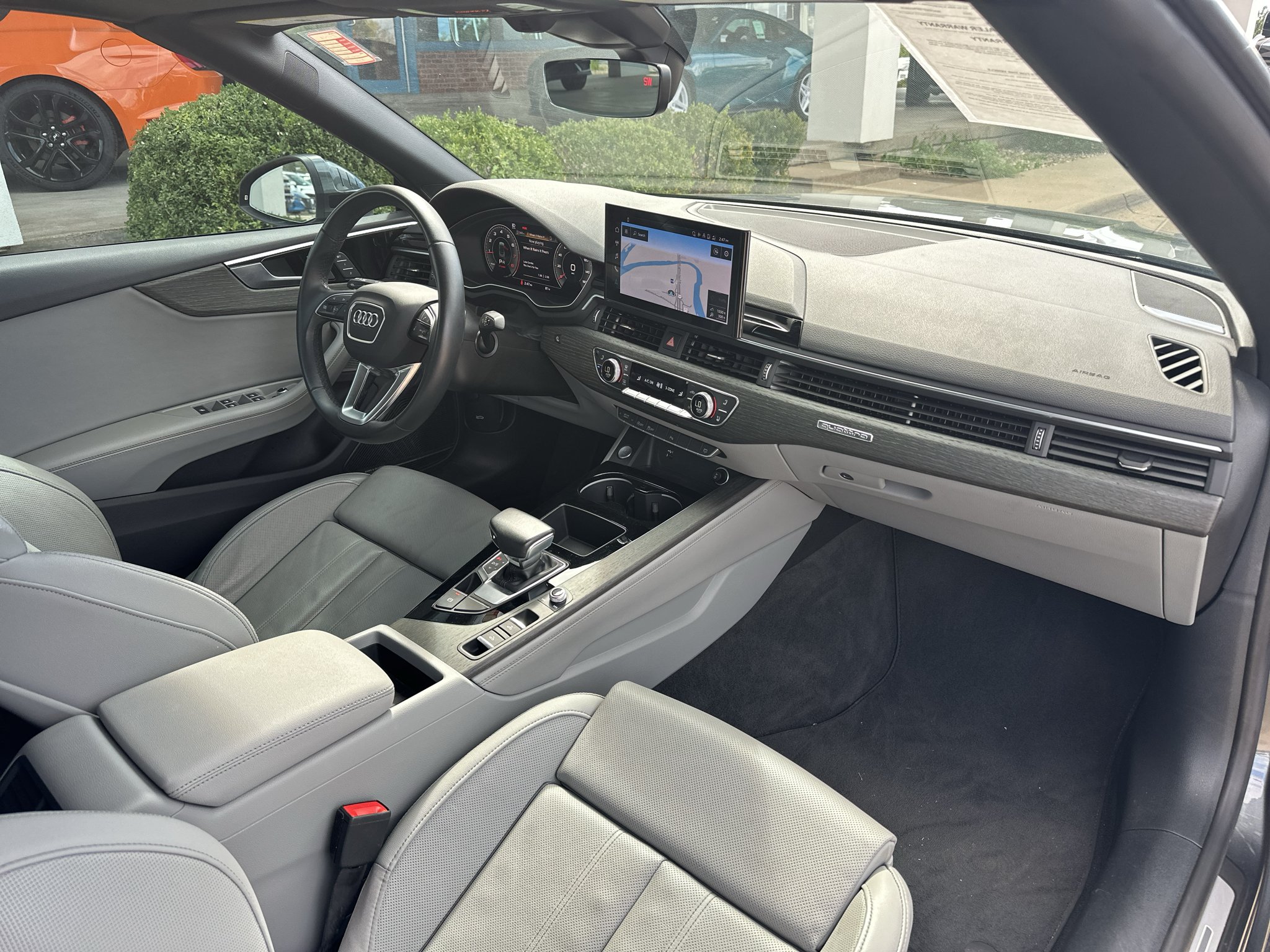 Used 2023 Daytona Gray Pearl Effect/Black Roof Audi S line Premium Plus image 5