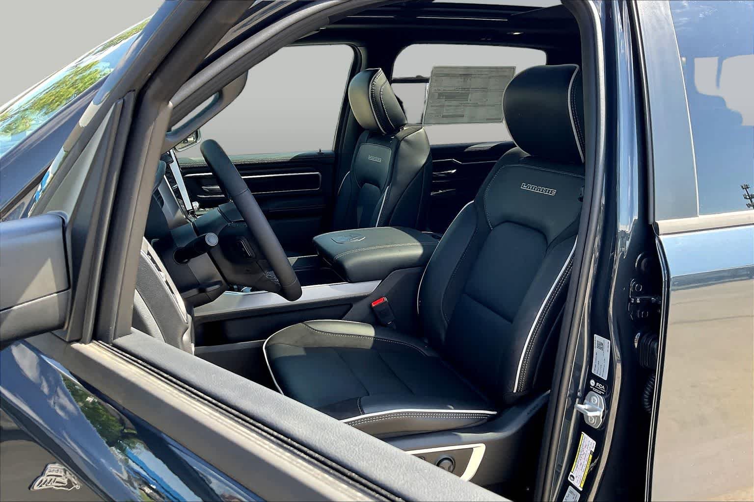 New 2026 Forged Blue Metallic Exterior Paint RAM Laramie image 9
