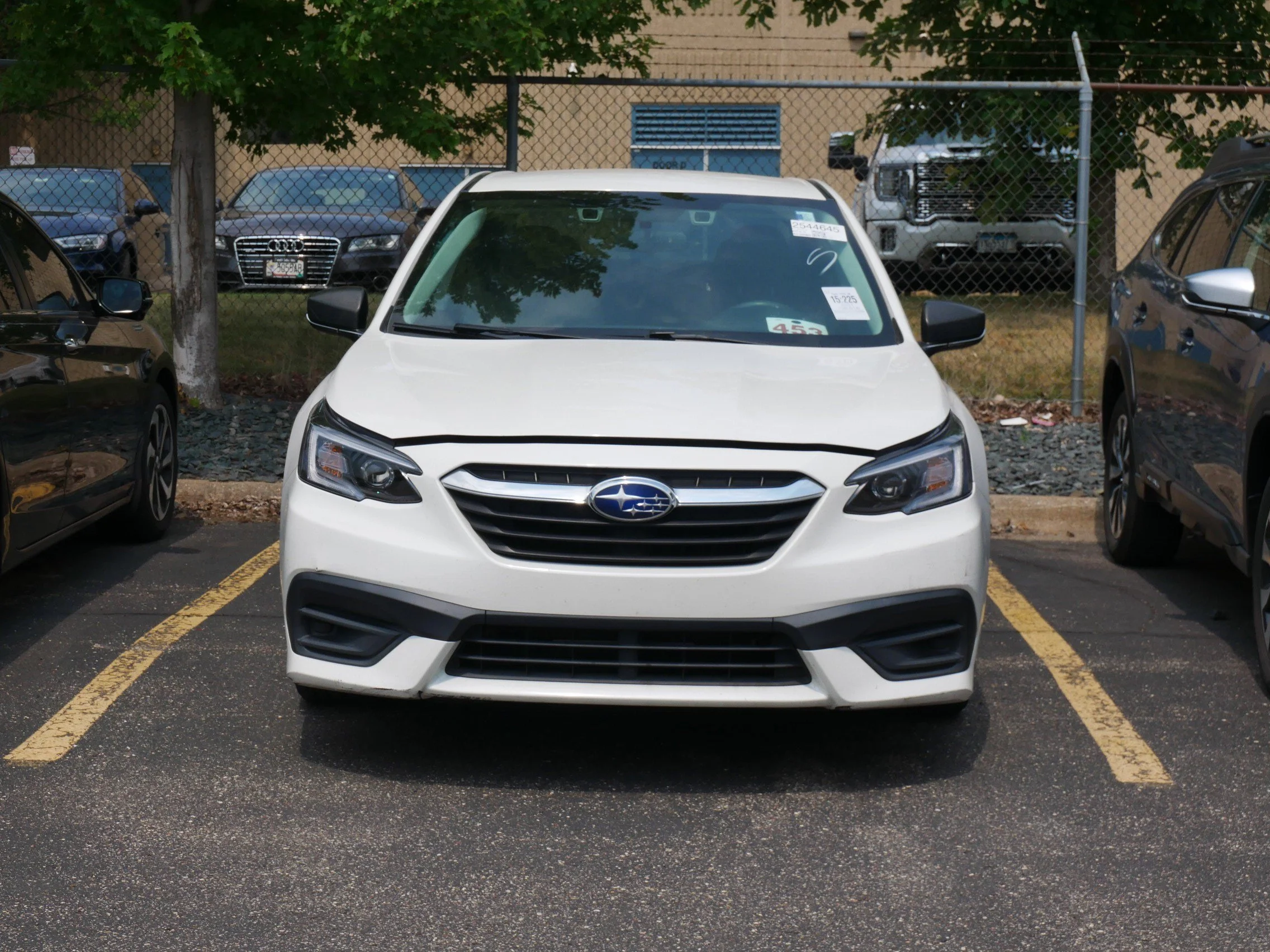 Used 2021 Crystal White Pearl Subaru Sedan CVT image 2
