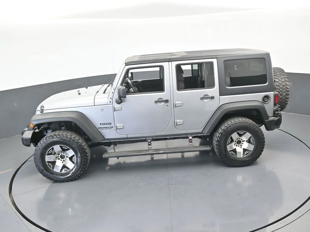 Used 2016 Billet Silver Metallic Clearcoat Jeep Unlimited Sport image 47