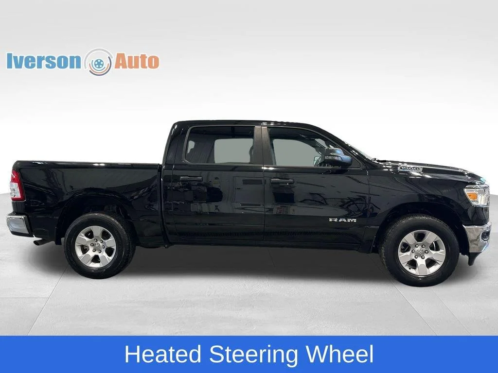 Used 2023 Diamond Black Crystal Pearlcoat Ram Big Horn image 10